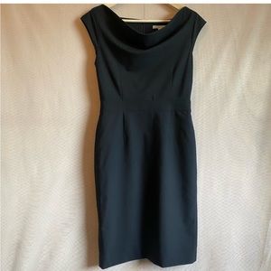 Banana Republic sheath dress, black size 0 stretch